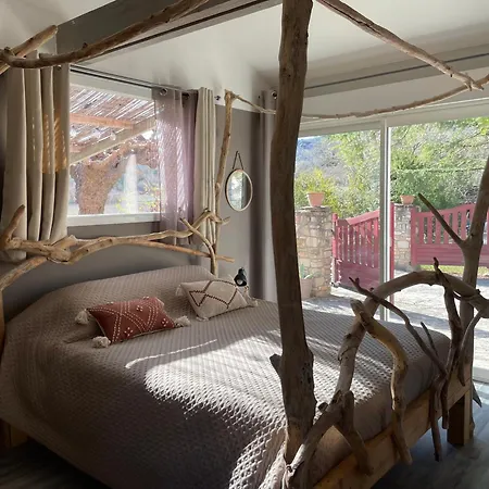 Bed & Breakfast Le Petit Cabanon Lagorce (Ardeche)